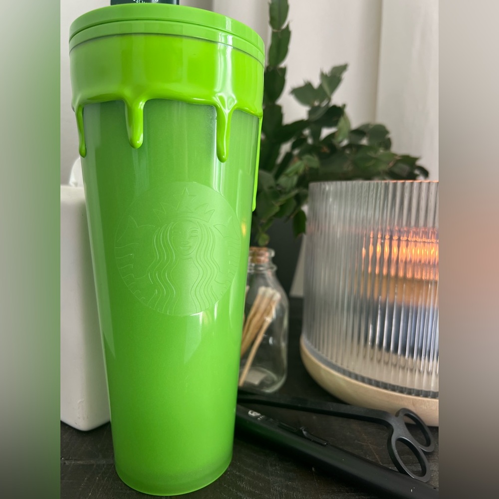 2023 Limited Edition Starbucks Halloween Green Slime cup!